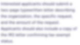 Application Procedures