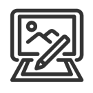 Laptop With a Pencil