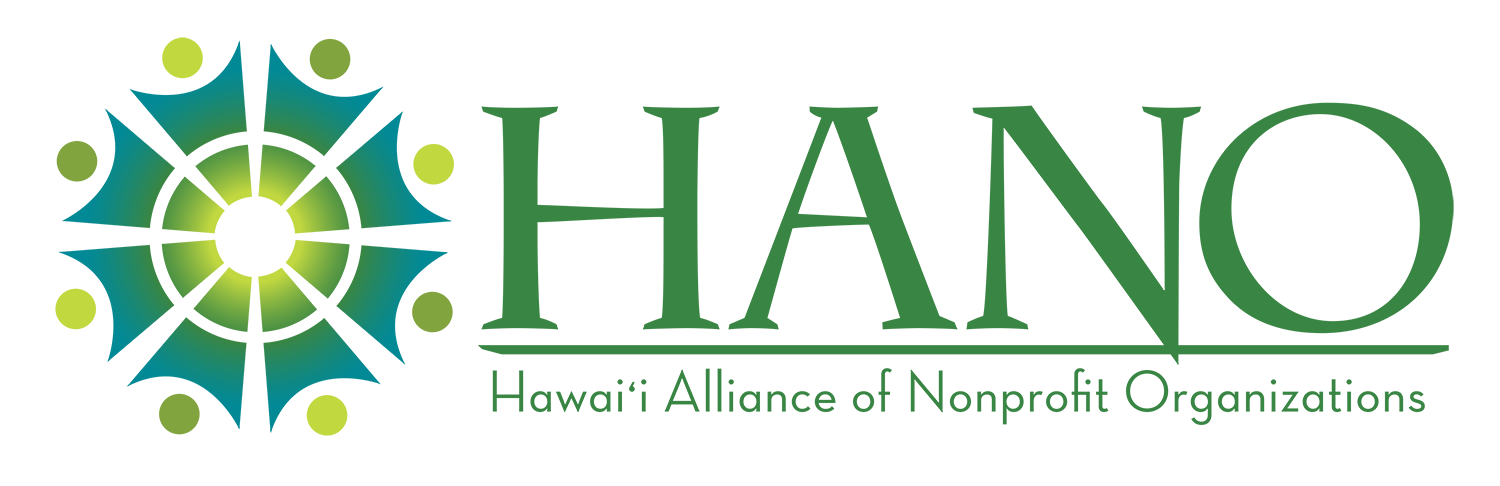 Hawai'i Alliance of Nonprofit Organizations Hawai'i Alliance of Nonprofit Organizations