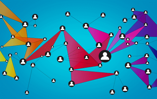 Social media as abstract images